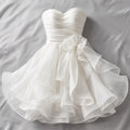 Aura Silk Organza Cocktail Dress