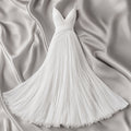 Moonlight Pleated Georgette Gown